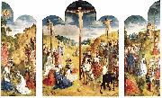 Hugo van der Goes Calvary Triptych oil painting reproduction